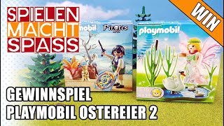 BEENDET Gewinnspiel 22 🥚 2x Playmobil Ostereier 🐰 Pirat  Schwanenfee Kinderspielzeug Verlosung [upl. by Ofella]