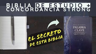 Reseña  Biblia de Estudio PALABRA CLAVE con DICCIONARIOS HEBREO y GRIEGO 👉 CONOCELA 👈 [upl. by Aivek388]