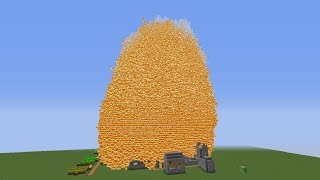 When You Make Air Flammable in Minecraft [upl. by Harrak]