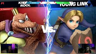 R Swanson King K Rool vs Zair Young Link  Round 2  GameHotel 2024 [upl. by Hoffert]