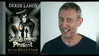 Michael Rosen Describes The Skulduggery Pleasant Series [upl. by Rehtse282]