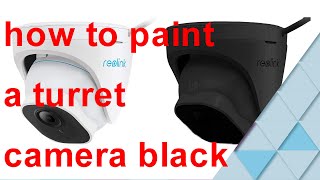 how to take apart the Reolink 820 camera and prepare for painting [upl. by Peirce]