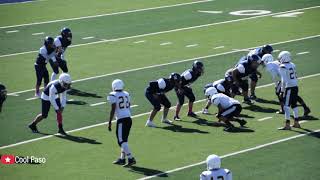 8th Grade Football Del Valle vs Parkland Fall 2019 [upl. by Garda]