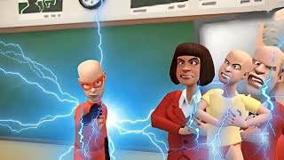 C Caillou Becomes a Supervillain Attacks Everyone at School Gets Grounded [upl. by Avron566]