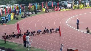 Kvs national 100m sprint [upl. by Eelinej]