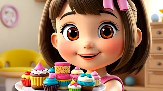 Magical Tea Party Adventure 🍰🧁 Cute Toddlers amp Animated Treats  Fun Kids Songs amp Playtime [upl. by Aritak]