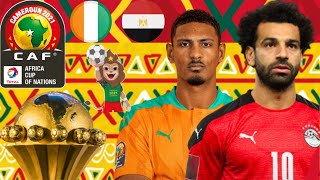 🔴 LIVE COTE DIVOIRE  EGYPTE  18EME CAN 2021  FOOTBALL AFRIQUE [upl. by Aneeram]