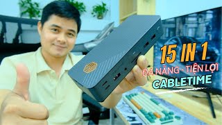 Nhỏ Gọn Tiện Lợi Đa Năng Với CABLETIME 15 in 1 [upl. by Atteuqahc]