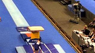 Aliya Mustafina European Championships 2011 Vault AA [upl. by Ahsienal]