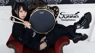 A FanMade Compilation of Junna  Drummer  HIGHLIGHTS [upl. by Enaej]