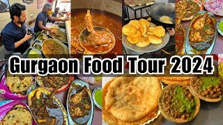 Gurgaon food tour 2024 with famous food vlogger Arorashoaib [upl. by Heinrik]