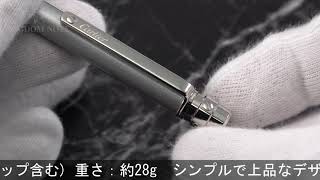 Cartier カルティエ ボールペン サントス･ドゥ･カルティエ スティールカラーラッカーパラジウムフィニッシュ [upl. by Nij731]