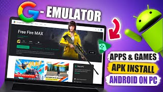 RUN Android Apps amp Install APK on PC with THIS Google Emulator [upl. by Yerot974]