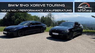 BMW 540i Touring 2022 Fahrbericht  Review  Kaufberatung  40i vs 40d  Sound  G30 G31 LCI [upl. by Nuahsar]