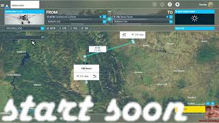 Flight Sim  Around Cut Bank Montana [upl. by Zebedee]