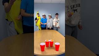 4 For 4 Cup Pong Trick Shot College Edition carsoncurran carsonhockey trickshots [upl. by Almund]