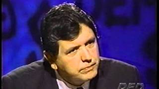 CESAR HILDEBRANDT  ENTREVISTA ALAN GARCIA 2flv [upl. by Simeon]