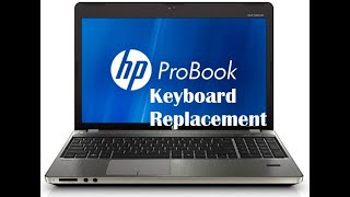 HP ProBook 4430s 4530s 4730s Keyboard Replacement [upl. by Car]