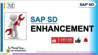 SAP SD  Enhancement  Scenario  2  User exit sd sap [upl. by Consolata282]