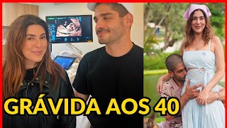 Fernanda Paes Leme fala sobre gravidez aos 40 anos [upl. by Aiseneg314]