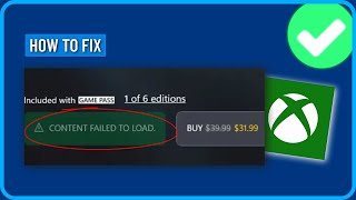 How To Fix Content Failed to Load Error in Xbox App [upl. by Narat]