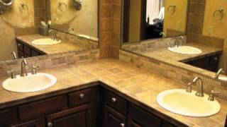 Bath Bathroom Vanity Tile Countertop Remodel Grout Grouting Sealer Repair Colorado Springs [upl. by Annua]