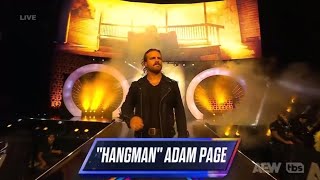 HANGMAN ADAM PAGE ENTRANCE DYNAMITE 231024 [upl. by Bergman475]