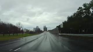 Driving Across The Natchez–Vidalia Bridge  from Louisiana to Mississippi [upl. by Madeline]