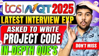 🚨TCS NQT 2025 Latest Interview experience Unexpected Ques You Wont Believe😱 [upl. by Glass990]