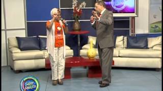 Xiomarita Perez baila con Domingo Bautista en Super Revista [upl. by Emee]