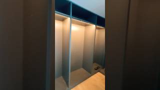 ikea Pax wardrobe with Corner unit and lights furniture interiordesign [upl. by Starbuck]