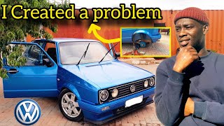 I TRIED TO FIX MY GOLF MK1 THAT I REBUILD AND FAILED P27 [upl. by Dorisa15]