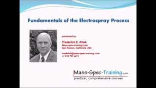 Fundamentals of the Electrospray Process [upl. by Ailicec]