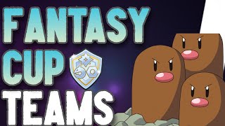 BEST Fantasy Cup Teams  NEW PVPoke Rankings  Pokemon GO Battle League [upl. by Zuzana]