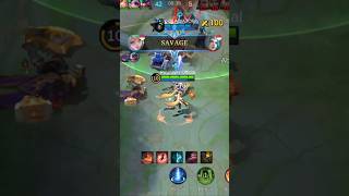 LAYLA ONE HIT SAVAGE mobilelegends layla mlbb [upl. by Vasiliu126]