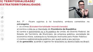 Direito Penal  Territorialidade x Extraterritorialidade 5ª Parte [upl. by Isabea]