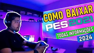 COMO BAIXAR PES 2021 download PC atualizado [upl. by Theran]