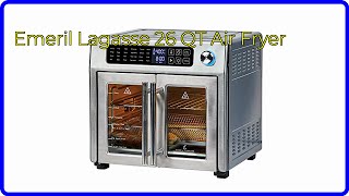 REVIEW 2024 Emeril Lagasse 26 QT Air Fryer ESSENTIAL details [upl. by Trebron]