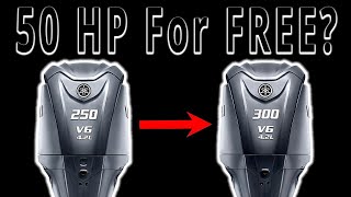 Making A 250HP Outboard A 300HP Outboard Is It Cheaper [upl. by Gildus]