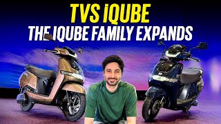 TVS iQube new variants  Price range features  Walkaround  autocarindia1 [upl. by Nagey105]