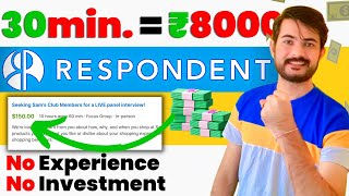 How To Make Money With Respondent In 2024  Respondentio Review [upl. by Mozelle]