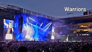 Imagine Dragons  Warriors  Live in Bern 🇨🇭 9062022 [upl. by Adlaremse]