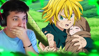 MELIODAS CURSE  Seven Deadly Sins Season 2 Episode 21 Reaction [upl. by Snahc]