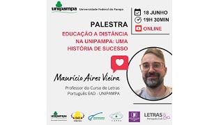 Palestra  Educação a Distância na Unipampa Uma História de Sucesso [upl. by Anelah]