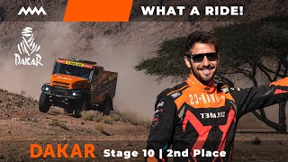 Dakar Rally 2024  Stage 10  2nd Place  The most beautiful stage [upl. by Anor]