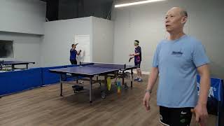 OWTTA Team Doubles 1  Div A RR  Henry Li 1011 vs Bing Chen 991  31 [upl. by Walt]