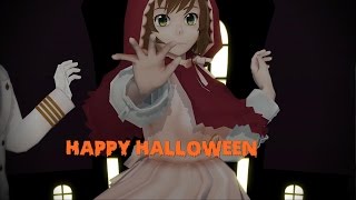 【APヘタリアMMD】Happy Halloween 2015 【Belgium Luxembourg Holland】 [upl. by Dnamra]