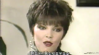 Pat Benatar and Chrissie Hynde Talk Motherhood 1985 [upl. by Malley]