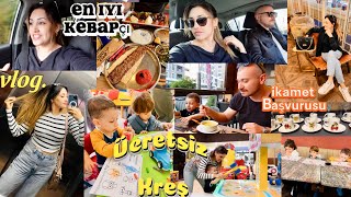 İkamet başvurusu ücretsiz kreşe gittik Adana’ya gitmiş kadar olduk VLOG 📸 [upl. by Euqinitram391]