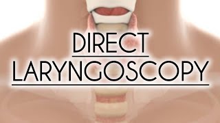 DIRECT LARYNGOSCOPY RIGID TYPE amp FLEXIBLE FIBRE OPTIC TYPE [upl. by Sharron736]